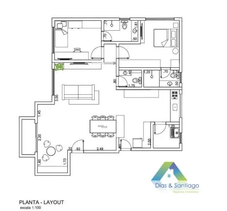 Imagem Apartamento com 2 dormitórios, 113 m² em Moema