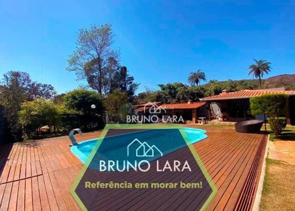 Imagem Sítio com 5 dormitórios à venda, 1870 m² por R$ 1.600.000,00 - Vivendas Santa Mônica - Igarapé/MG