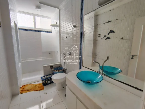 Imagem Apartamento frente mar Pitangueiras estuda permuta: 4 quartos, 3 suítes, 2 salas, 4 banheiros, 1 vaga, 168,00 m².