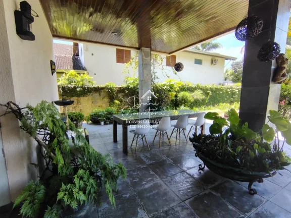Imagem Espetacular Casa em Condomínio do Guarujá-SP - 4 Quartos, 4 Suítes, 5 Salas, 6 Vagas, 631,64m².