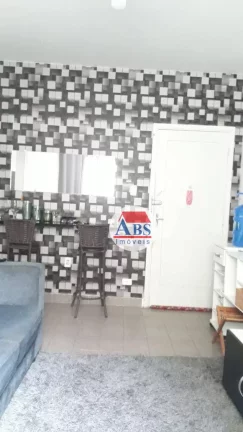 Imagem Apartamento com 1 dormitório à venda, 45 m² por R$ 280.000 - Gonzaga - Santos/SP a uma quadra da praia