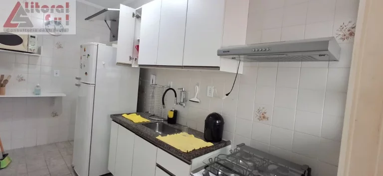 Imagem Excelente oportunidade de investimento: Apartamento à venda em Praia Grande-SP, Aviação! 1 quarto, 1 sala, 1 banheiro, 1 vaga, 50m².