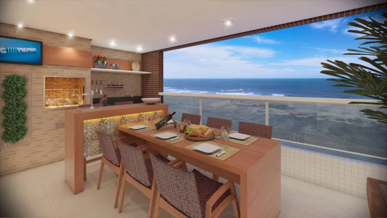 Apartamento com 2 dorms, Centro, Mongaguá - R$ 550 mil, Cod: 353