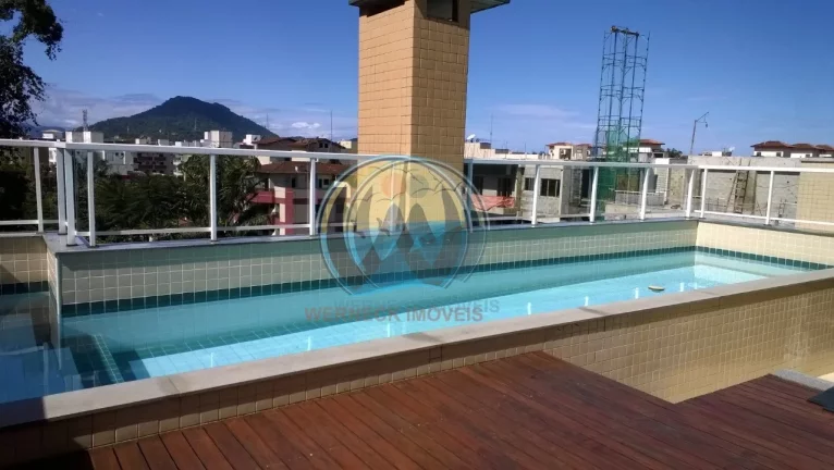 Imagem Apto à venda em Ubatuba-SP, Bairro Praia Grande: 2 quartos, 1 suíte, 1 sala, 2 banheiros, 1 vaga, 80m². Oportunidade única!