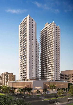 Imagem Apartamento em construção com 3 suítes e 2 vagas de garagem no Bairro Fazenda em Itajaí
