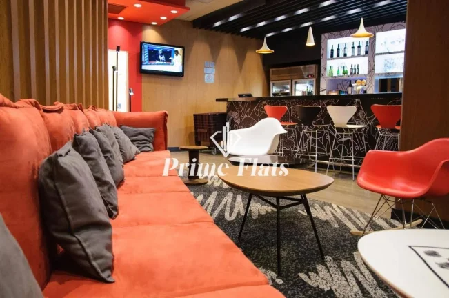 Imagem Flat disponível para venda no Hotel íbis Paulista, com 18m², 1 dormitório e 1 vaga