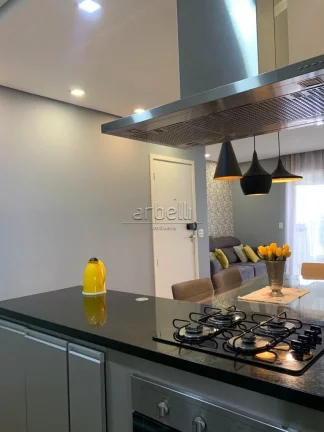 Imagem Apartamento com 88 M² com 3 dormitórios sendo 1 suíte, 3 banheiros, varanda, sala, cozinha com ba...
