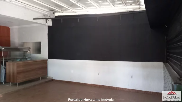 Imagem Loja para locação em Nova Lima com aproximadamente 90 m² de frente para a rua principal do bairro.