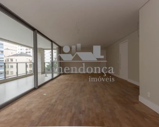 Imagem Apartamento Novo em Higienópolis com 04 suítes e 05 vagas, 350m² de área útil.