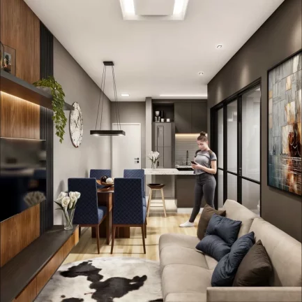 Imagem Naví Garcia - Breve Lançamento - Apartamento à venda no bairro Boqueirão - Curitiba/PR