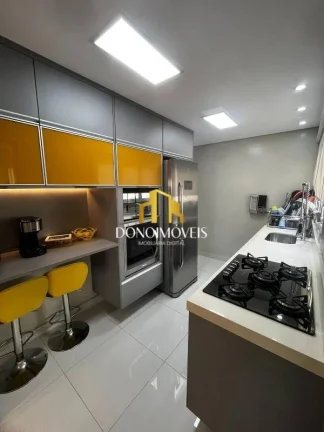Imagem Apto venda 3 dorm, vista piscina, andar alto, 123m Cond Domo Life SBC SP