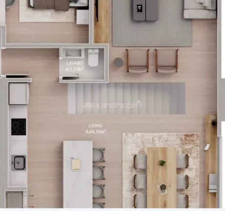 Imagem Apartamento 3 Dormitórios Viva Park