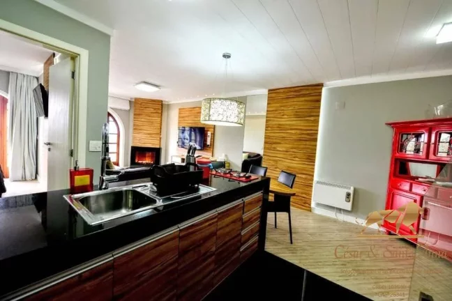 Imagem Apartamento mobiliado c/ 3 dormitórios finamente decorado à venda
