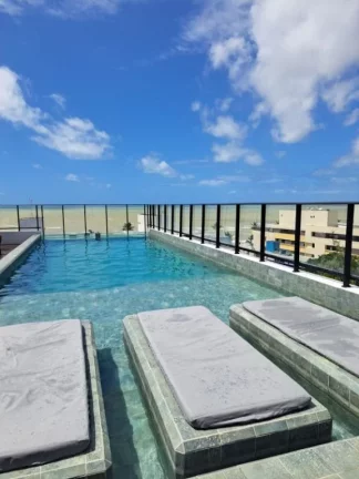 Imagem Flat Moderno com Jacuzzi Privativa – Sofisticação e Conforto em Jardim Oceania