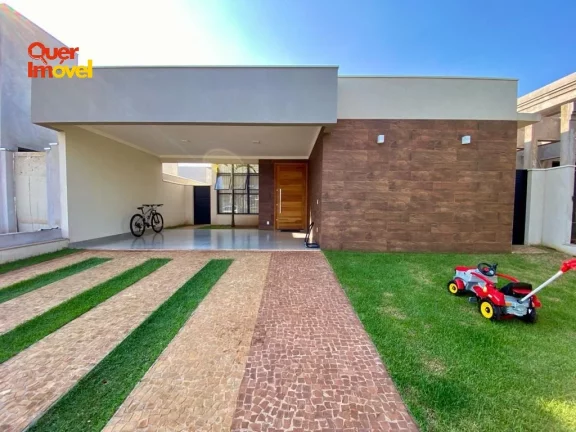 Imagem Conheça essa incrível casa em condomínio no Portal da Mata, Ribeirão Preto-SP: 3 quartos, 3 suítes, 2 salas, 5 banheiros, 4 vagas, 157m²!