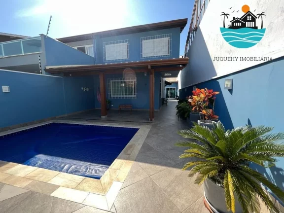 Imagem Casas para Alugar Temporada Juquehy - 270m da praia, 3 dorm. sendo 1 suíte, Piscina, Churrasqueira, Garagem para 02 auto | Juquehy Imobiliária