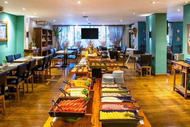 Imagem Flat disponível para venda no Mercure São Paulo Moema Times Square Hotel, com 42m², 1 dormitório e 1 vaga de garagem
