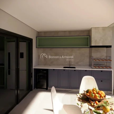 Imagem Casa à venda em condomínio, Nova Odessa, térrea, em construção,3 suites,lavabo,uma suíte com c...