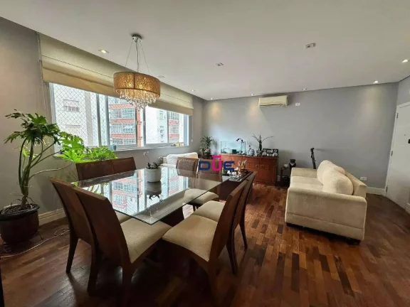 Imagem Apartamento com 3 dormitórios à venda, 164 m² por R$ 1.100.000,00 - Boqueirão - Santos/SP