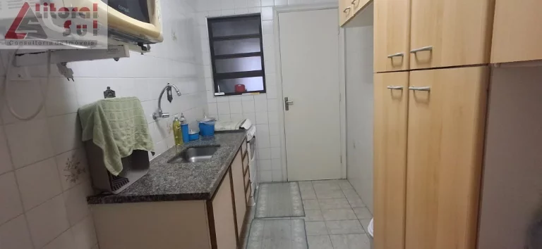 Imagem Apartamento à venda na Aviação, Praia Grande-SP: 1 quarto, 1 sala, 1 banheiro, 1 vaga de garagem, 50m² de área!
