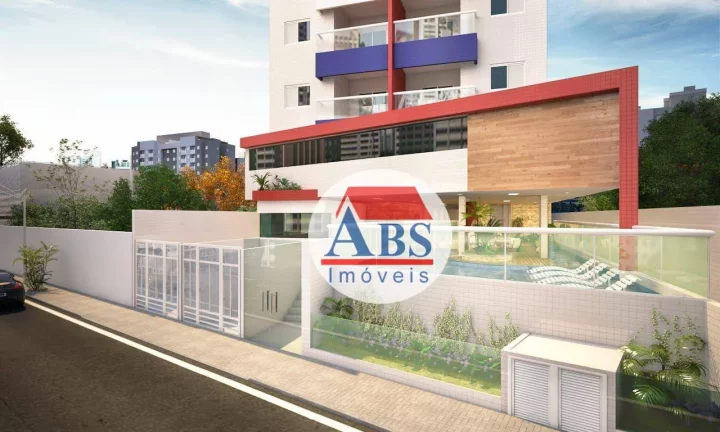 Imagem Apartamento com 2 dormitórios à venda, 67 m² por R$ 487.000,00 - Caiçara - Praia Grande/SP