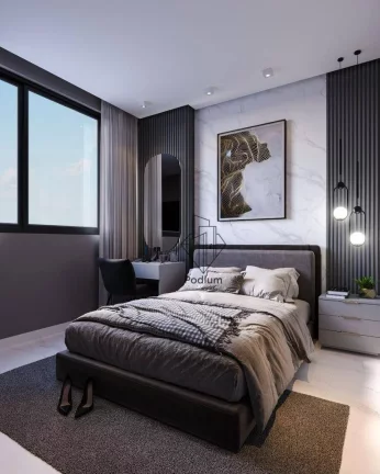 Imagem Apartamentos de alto padrão em condomínio Club com varanda / sacada gourmet em Parque Linear Parahyba I no Jardim Oceania / Bessa - AP2376
