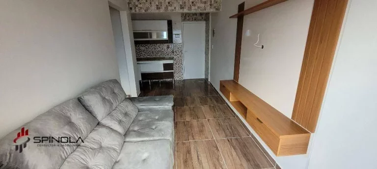 Imagem Apartamento com 1 dormitório à venda, 36 m² por R$ 325.000,00 - Caiçara - Praia Grande/SP
