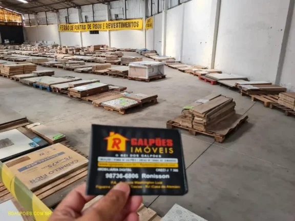 Imagem Galpão para Locação em NOVA IGUAÇU, POSTO TREZE, 2 banheiros