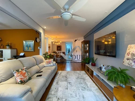 Imagem Apartamento com 3 quantos à venda, 125 m² por R$ 1.300.000 - Pompéia - Santos/SP