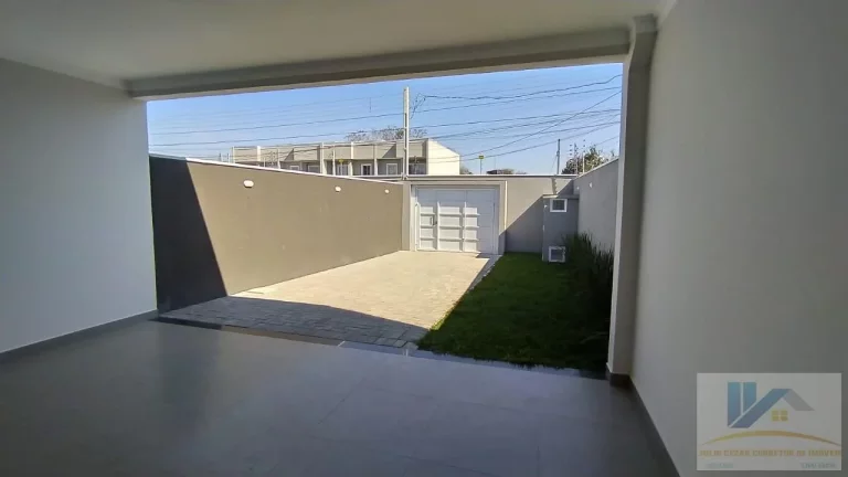 Imagem Casa para Venda em São José dos Pinhais, Cidade jardim, 3 dormitórios, 1 suíte, 2 banheiros, 2 vagas