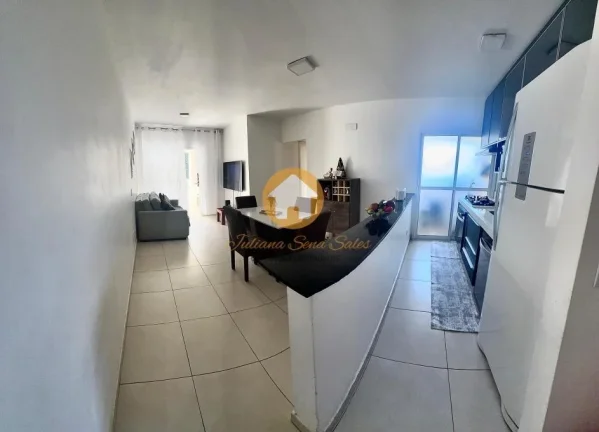 Imagem Apartamento com 73 m² Martim de Sá Litoral Norte Sp