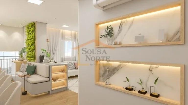 Imagem Apartamento com 2 dormitórios sendo 1 suíte.
O segundo dormitório foi retirado para ampliação d...
