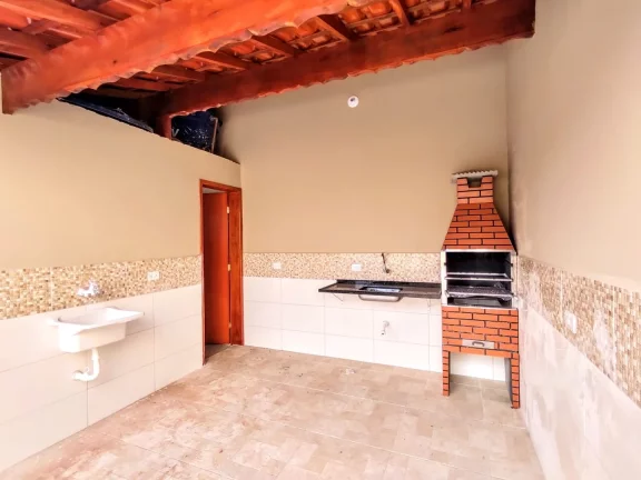 Imagem Casa com 2 dorms, Vila Atlântica, Mongaguá - R$ 379.900,00, Cod: 2234