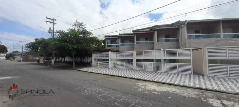 Imagem Sobrado com 2 dormitórios à venda, 78 m² por R$ 450.000,00 - Vila Caiçara - Praia Grande/SP