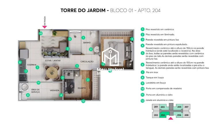 Imagem Apartamento no Torres do Jardim - Brasília