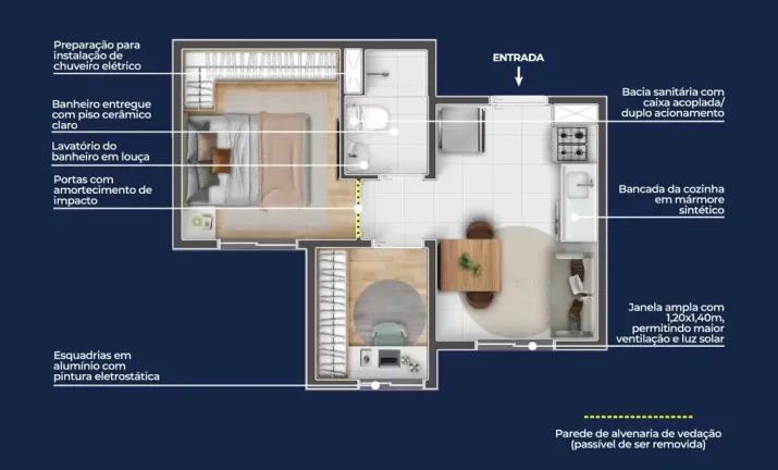 Imagem APARTAMENTO RESIDENCIAL em São Paulo - SP, Chácara Santa Etelvina