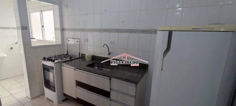 Imagem Apartamento com 1 dormitório para alugar, 59 m² por R$ 2.850,02/mês - Canto do Forte - Praia Grande/SP