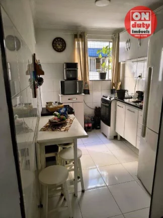 Imagem Apartamento à venda, 50 m² por R$ 260.000,00 - Aparecida - Santos/SP