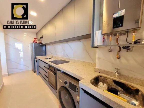 Imagem Vende-se apartamento alto padrão em andar alto na Aparecida - Santos