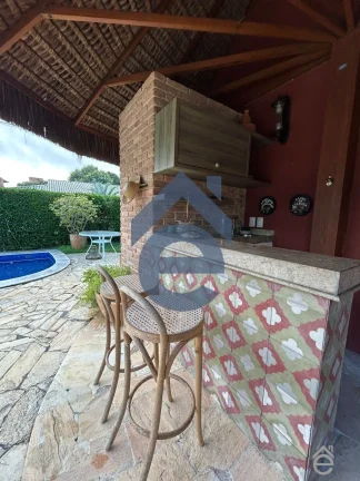 Imagem Excelente casa à venda no Condomínio Aldebaran Omega, 3 suítes, piscina, 4 vagas