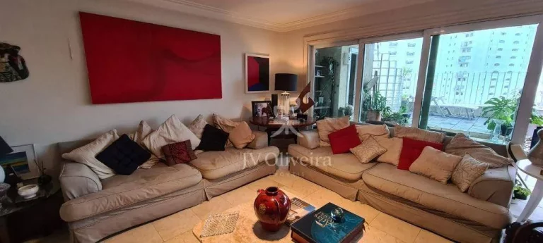 Imagem Apartamento Triplex com 4 dormitórios, 367 m² - venda por R$ 3.500.000,00 ou aluguel por R$ 17.010,00/mês - Real Parque - São Paulo/SP