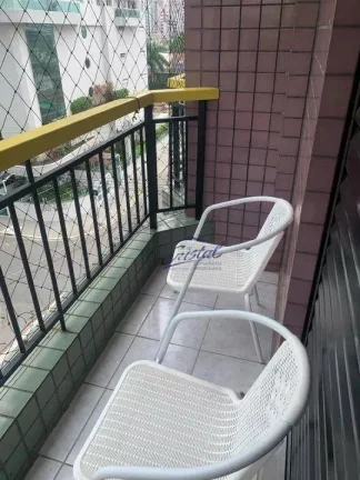 Imagem Apartamento com 2 dormitórios à venda, 90 m² por R$ 450.000,00 - Canto do Forte - Praia Grande/SP