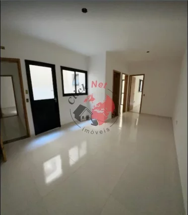 Imagem Apartamento Novo com sacada e quintal em Prédio sem Condomínio à Venda no bairro Jardim Alvorada, Santo André