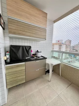Imagem Apartamento com 2 dorms, Guilhermina, Praia Grande - R$ 390 mil, Cod: 2596