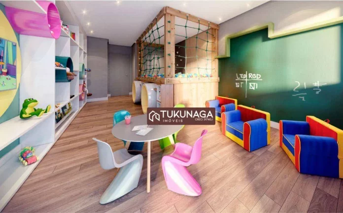 Imagem Apartamento com 1quarto à venda, 30 m² por R$ 370.000 - Picanco - Guarulhos/SP