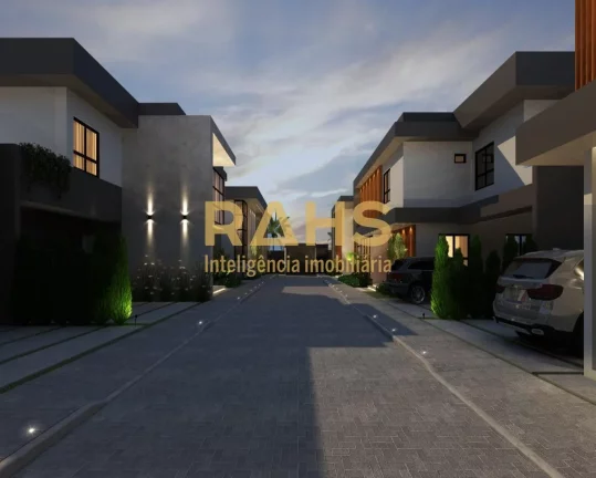Imagem Excelente casa em condomÃ­nio fechado no bairro AmÃ©rica, em regiÃ£o nobre de Joinville, rua sem saÃ...
