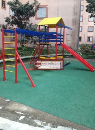 Imagem Vendo oportunidade no Condomínio Res Sul Jordanopolis - Sao Paulo, Apratamnrto com 2 Dormitórios, 1 vaga de garagem coberta, sacada, Piscina, Qaudra, Academia, Salão de Festas, portaria 24h. R$ 290K Oportunidade.