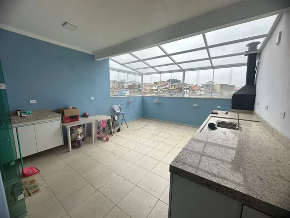 Imagem Sobrado com 3 dormitórios à venda, 282 m² por R$ 680.000,00 - Parque Marajoara - Santo André/SP