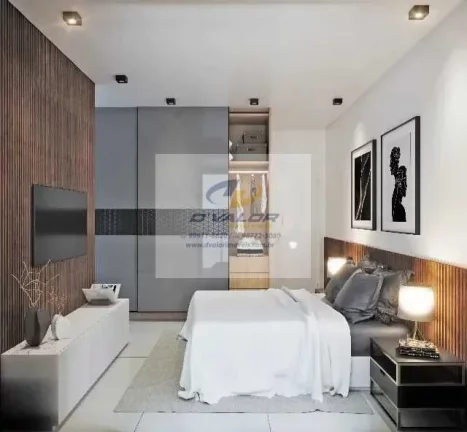Imagem Vendo apartamento com 77m², 3 quartos s/2 suítes, sala p/2 ambientes, varanda gourmet e 2 vagas