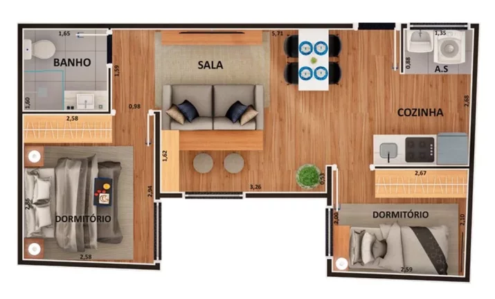 Imagem APARTAMENTO RESIDENCIAL em São Paulo - SP, Vila Nhocune